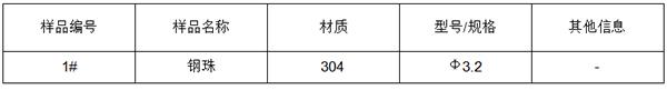 钢珠不锈钢304成分分析