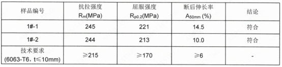 铝合金6063-T6成分检测