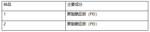 聚醚酰亚胺塑料成分分析