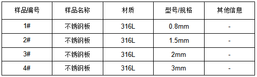 316L不锈钢板成分检测