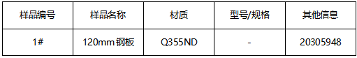 Q355ND钢板成分分析