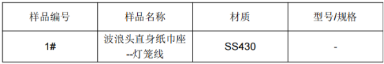 SS403灯笼线不锈钢成分分析