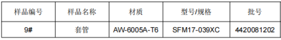 铝及铝合金管成分分析