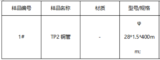 TP2铜管牌号鉴定-GB/T 5231-2012