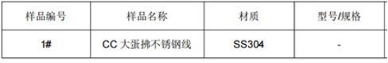 手动不锈钢打蛋器成分分析