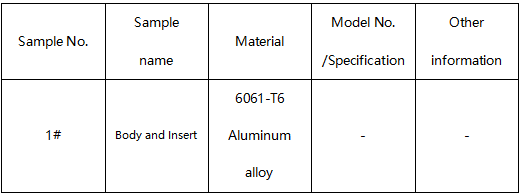 6061-T6 铝合号鉴定