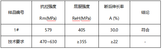 预埋地脚螺栓成分分析