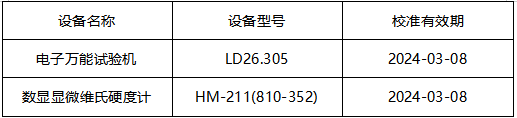 钢材维氏硬度-拉伸测试