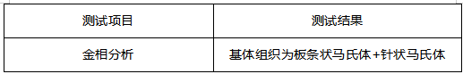 铁片金相组织分析