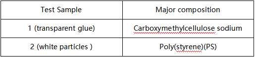 聚苯乙烯珍珠棉主成分定性分析