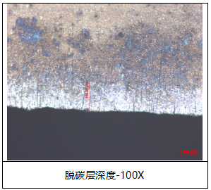 卷耳样件弹簧钢金相分析-晶粒度